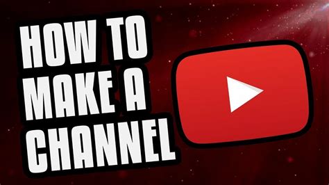 how to make a chanel|by clicking create channel.